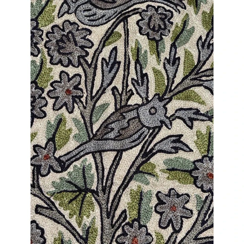 Kashmiri Tree Of Life Textile Wall Hanging Kashmiri Home Decor Art 46 x 28.5